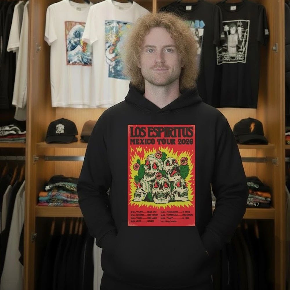 Los Espiritus Mexico 2026 Shows Poster Shirt