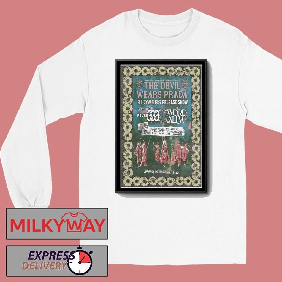 The Devil Wears Prada St Orlando, FL November 14 2025 Poster shirt