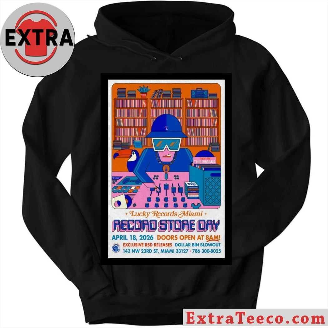 Lucky Records Miami Record 2026 Poster Shirt – Perfect Gift for Men & Women