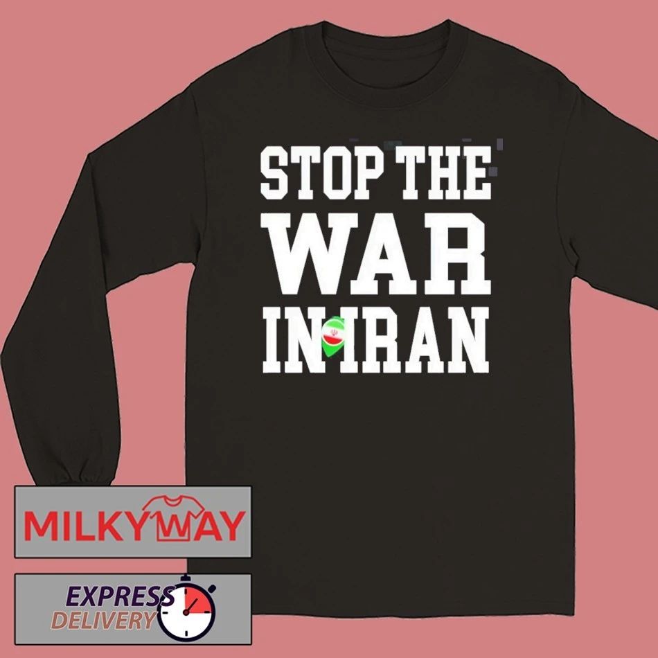 Stop The War In Iran US Strike Iran T-Shirt