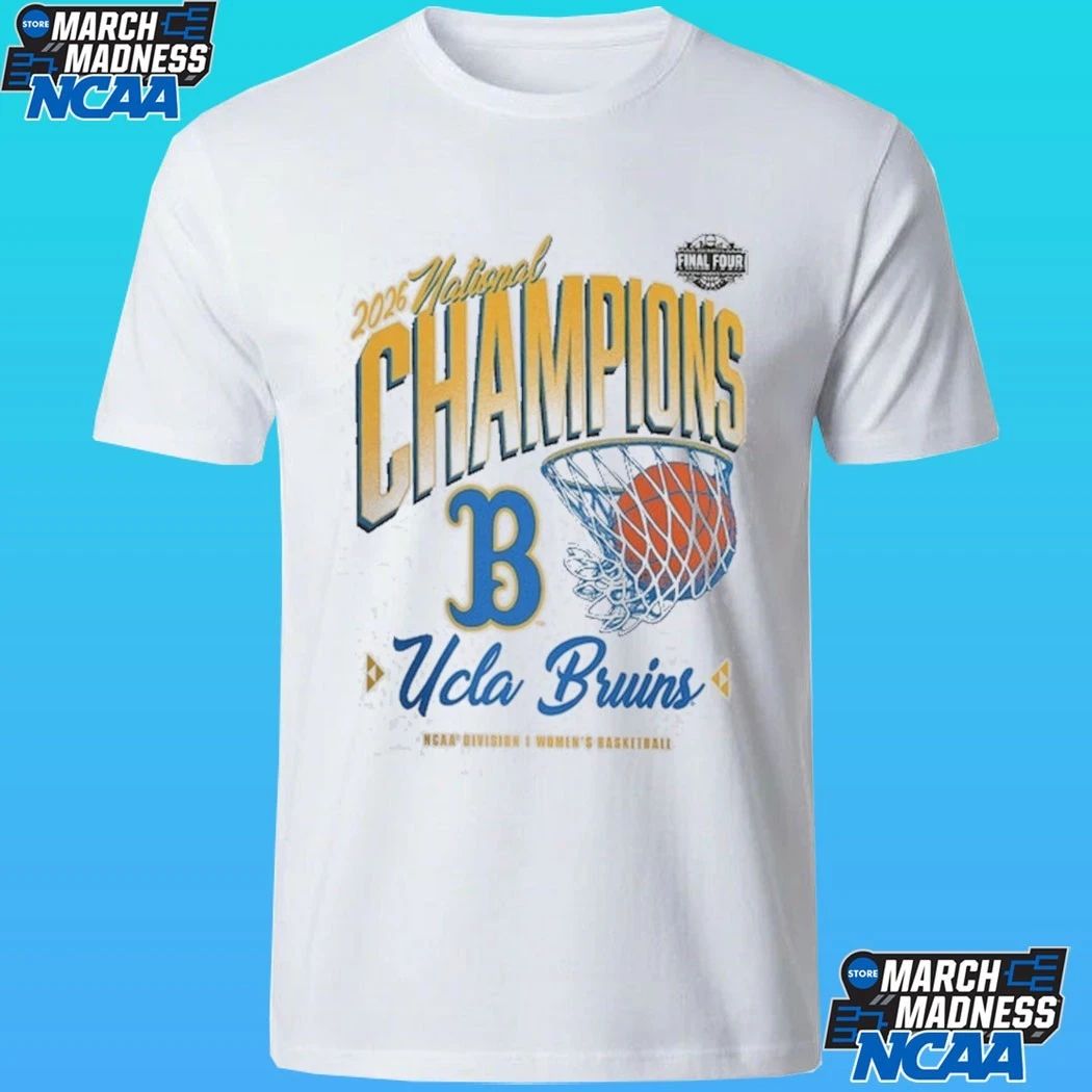 Ucla Bruins 2026 NCAA Women’s Basketball National Champions Pressure Pulse Shirt
