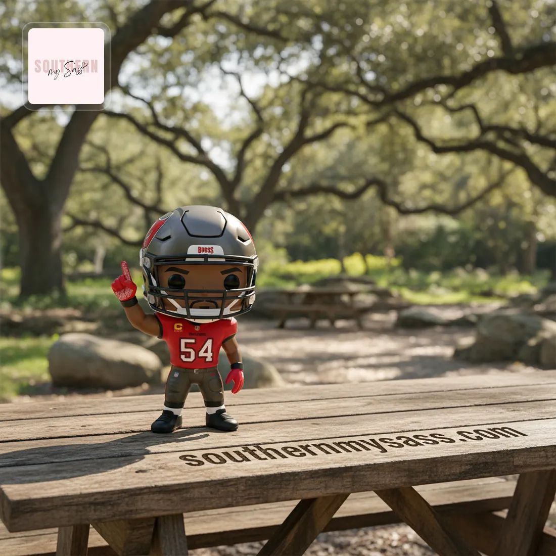 Lavonte David Tampa Bay Buccaneers 14 Seasons Special Edition Pop Figure Doll