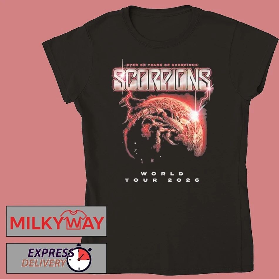 Scorpions Band Coming Home World Tour 2026 Shirt