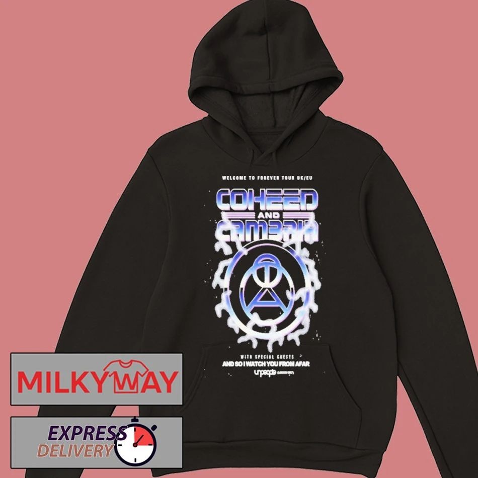 Coheed And Cambria Welcome To Forever Tour UK-EU 2025 Poster shirt