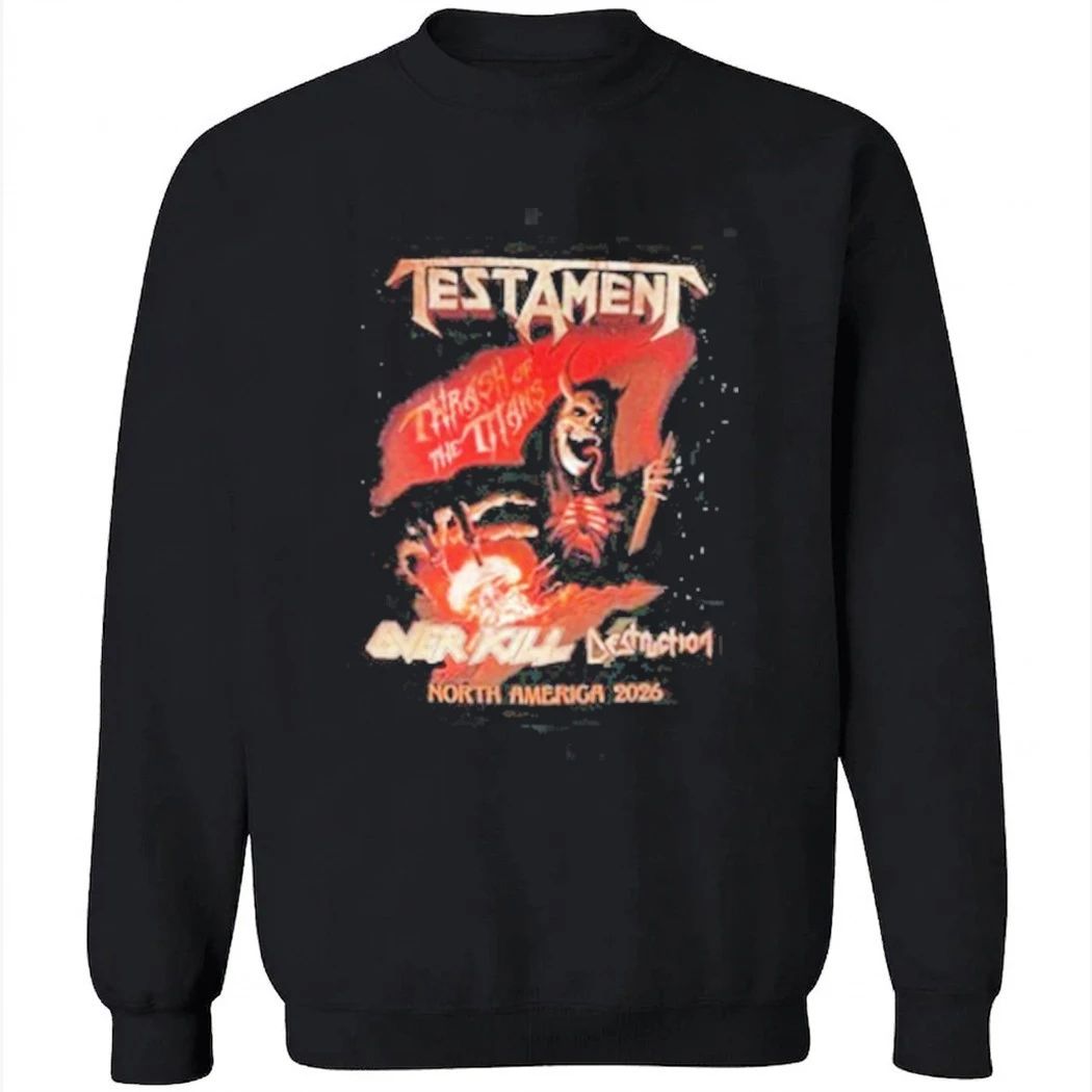 Testament North America 2026 Dallas at The Bomb Factory Shirt