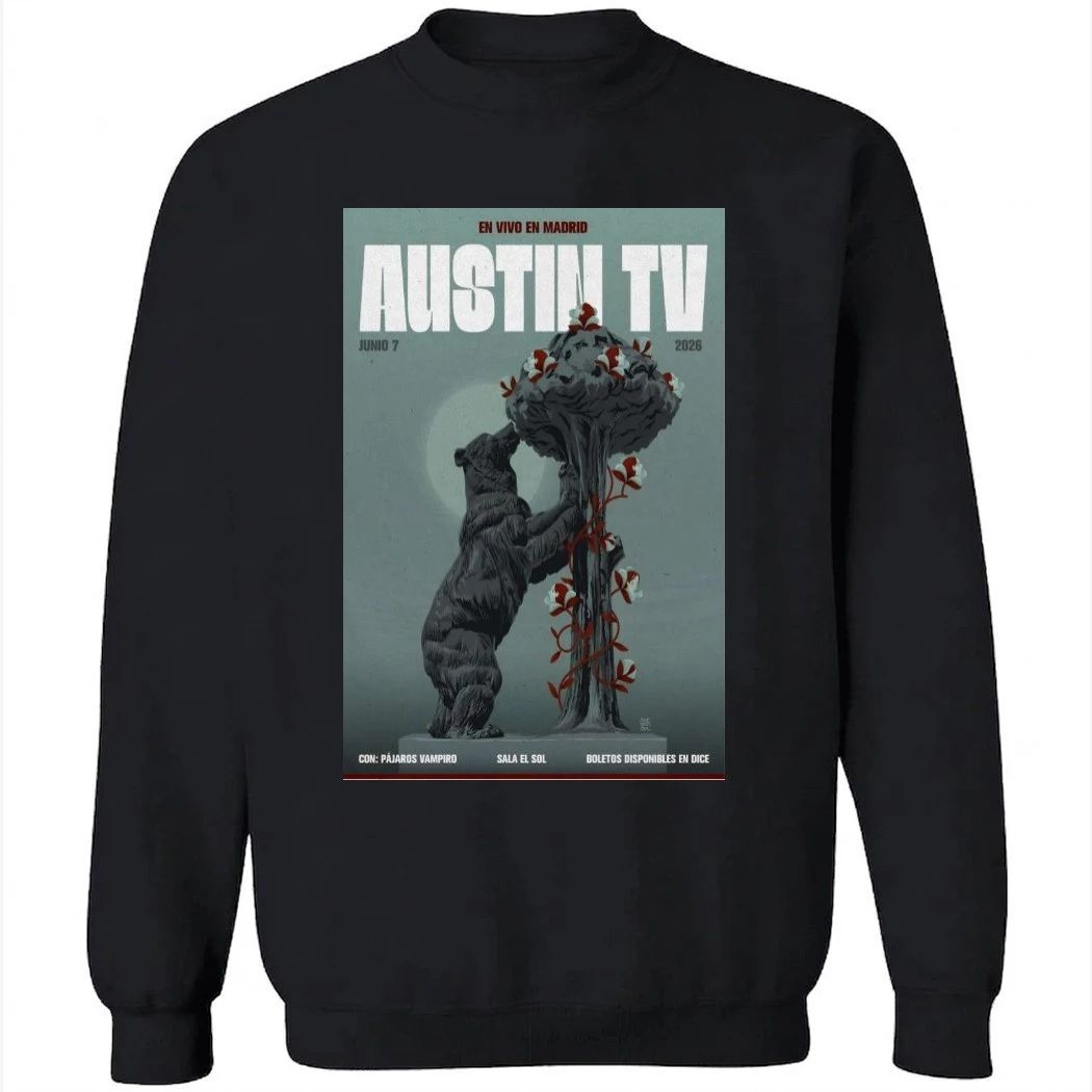 Austin TV Madrid Spain 6-7-2026 Poster Shirt