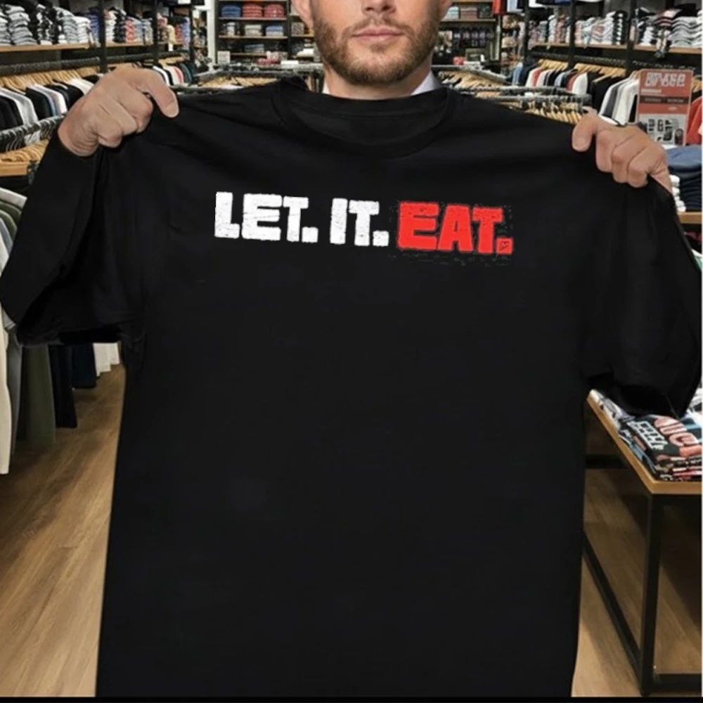 Trevor Bauer Wearing Let It Eat Shirt