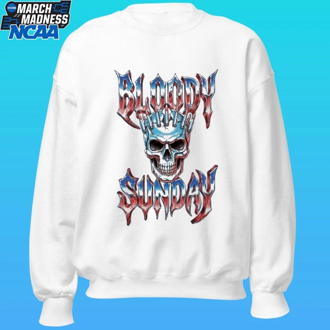 Bloody Sunday Divided States Skull Shirt