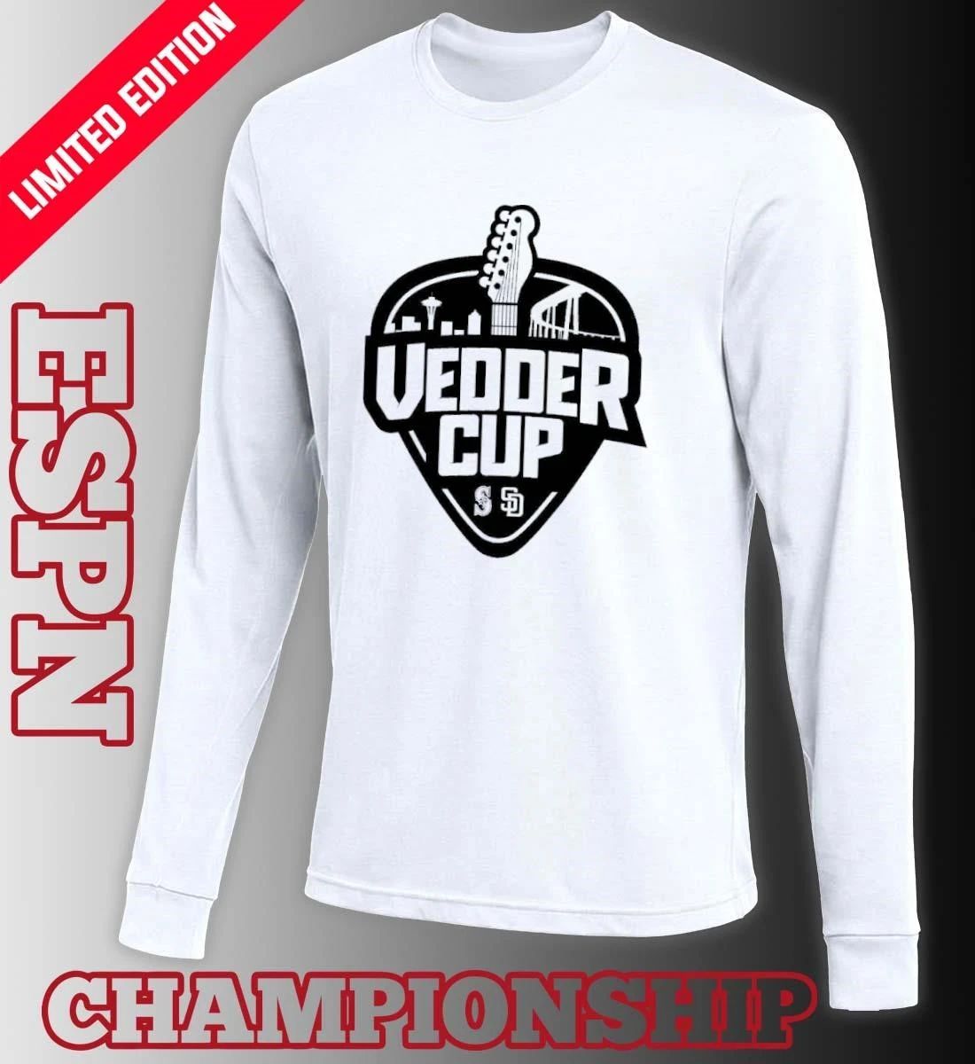 Mariners vs Padres The Vedder Cup 2026 Shirt