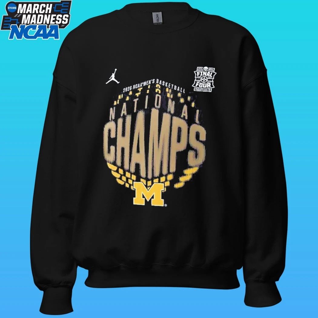 Michigan Wolverines 2026 NCAA Men’s Basketball National Champs Shirt