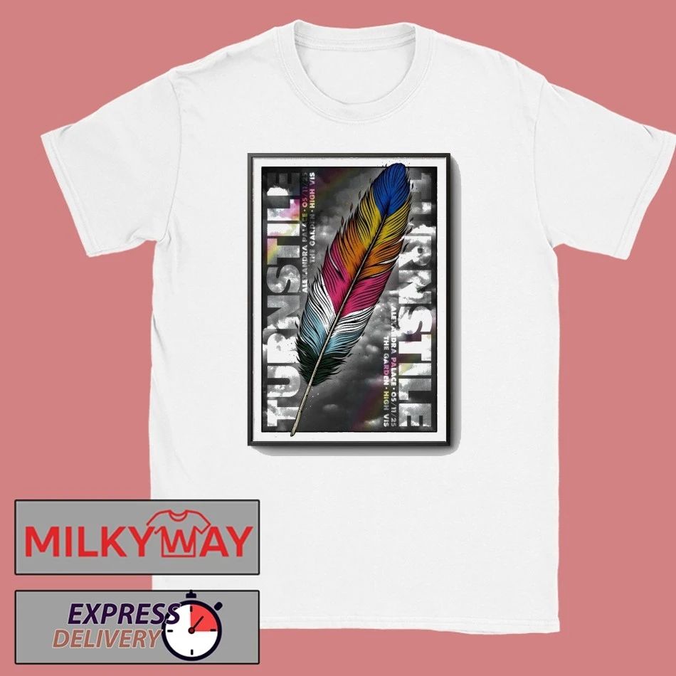 Turnstile Alexandra Palace In London UK Nov 5 2025 Poster shirt