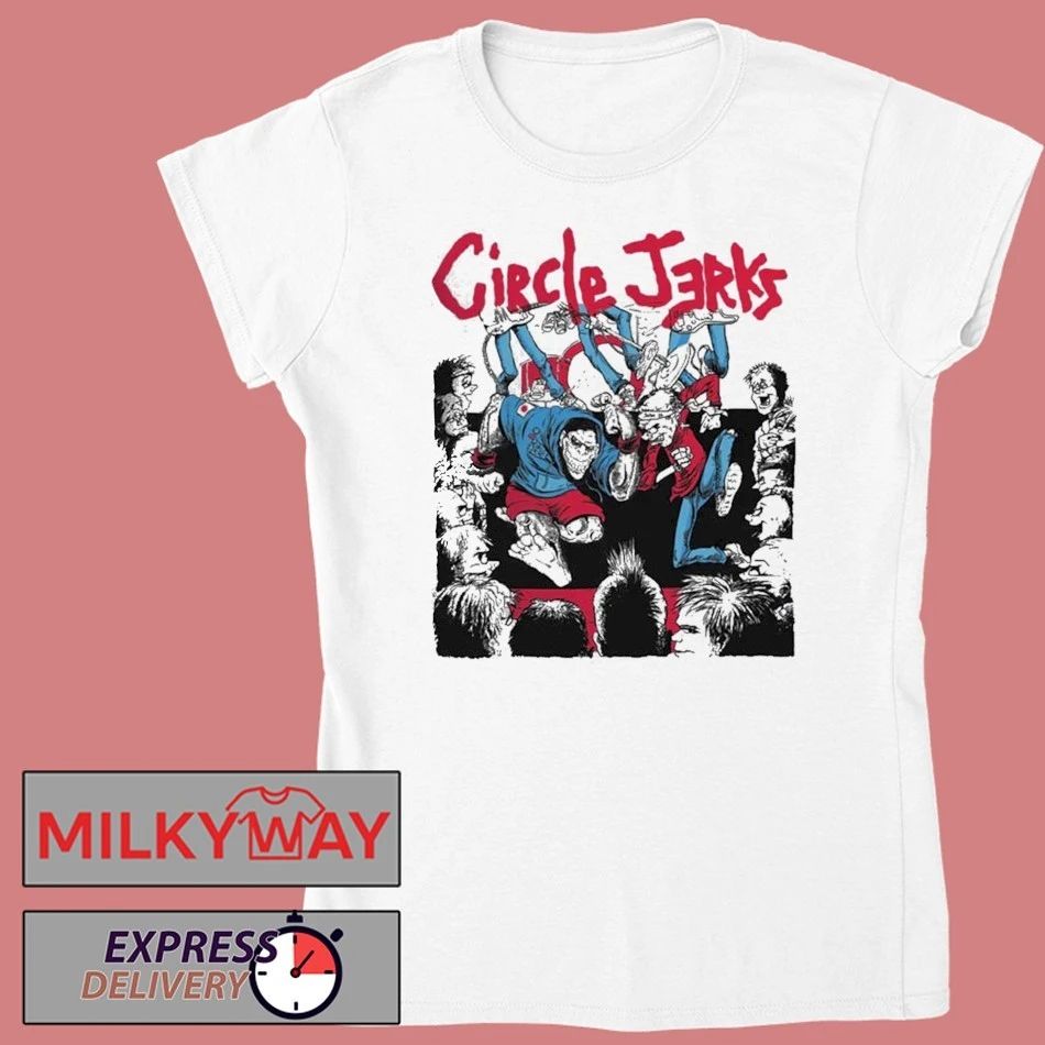 Circle Jerks Japan Tour 2026 Merch X Gorilla Biscuits Two Sided T-Shirt