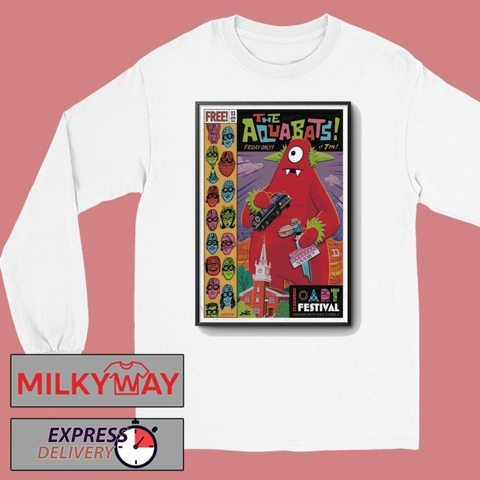 The Aquabats! St. George UT 4 3 2026 Poster shirt