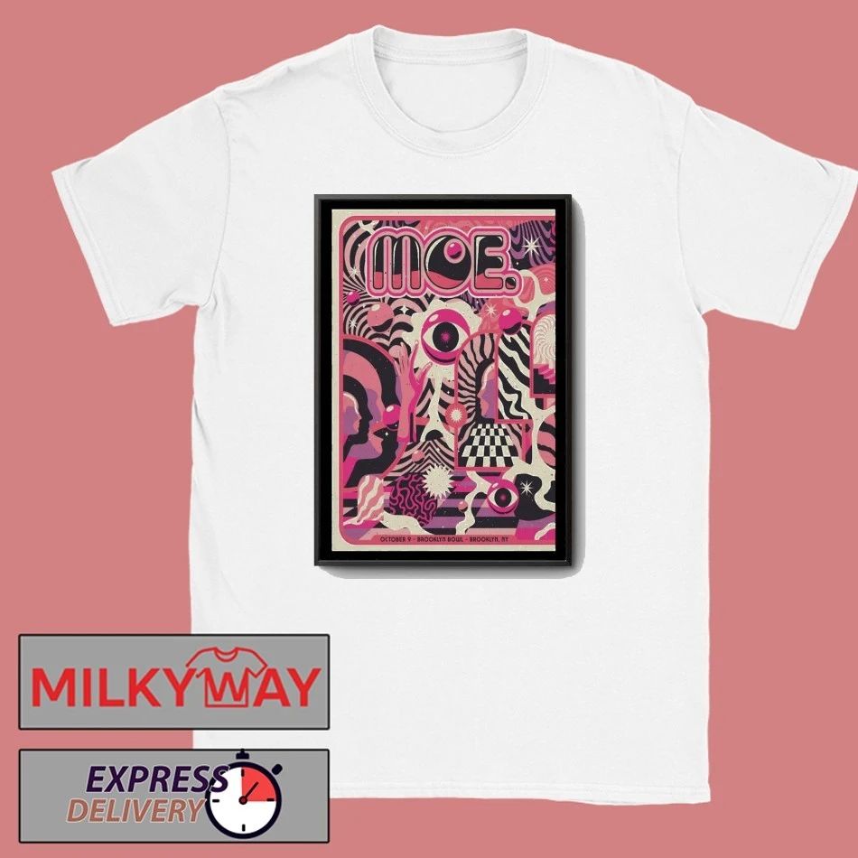 Moe. Oct 9, 2025 Concert Brooklyn, NY at Brooklyn Bowl Poster shirt