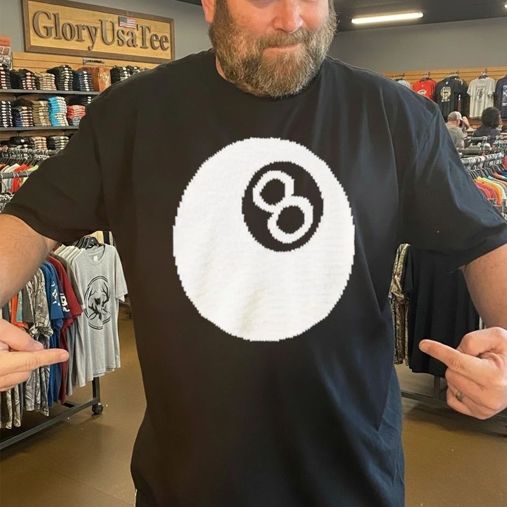 Howie Mandel Wearing 8 Ball Sweater Shirt