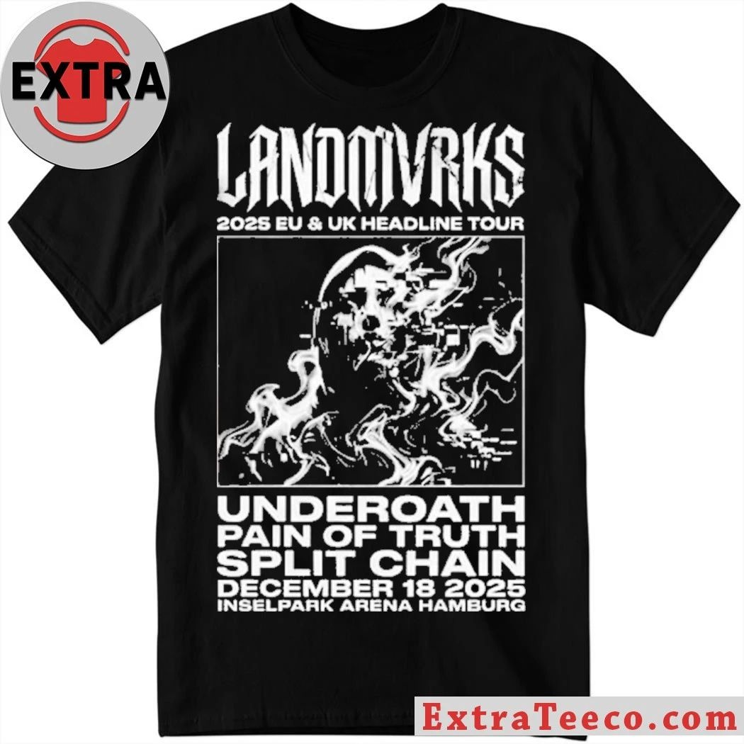 Original Merchandise for the LANDMVRKS EU & UK Headline Tour, performing at Inselpark Arena Hamburg on December 18, 2025 Shirt