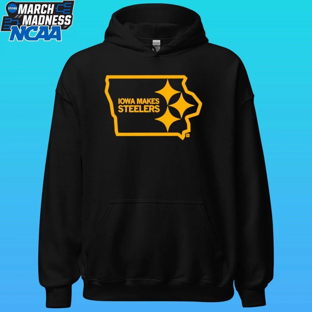 Iowa Makes Steelers Shirt