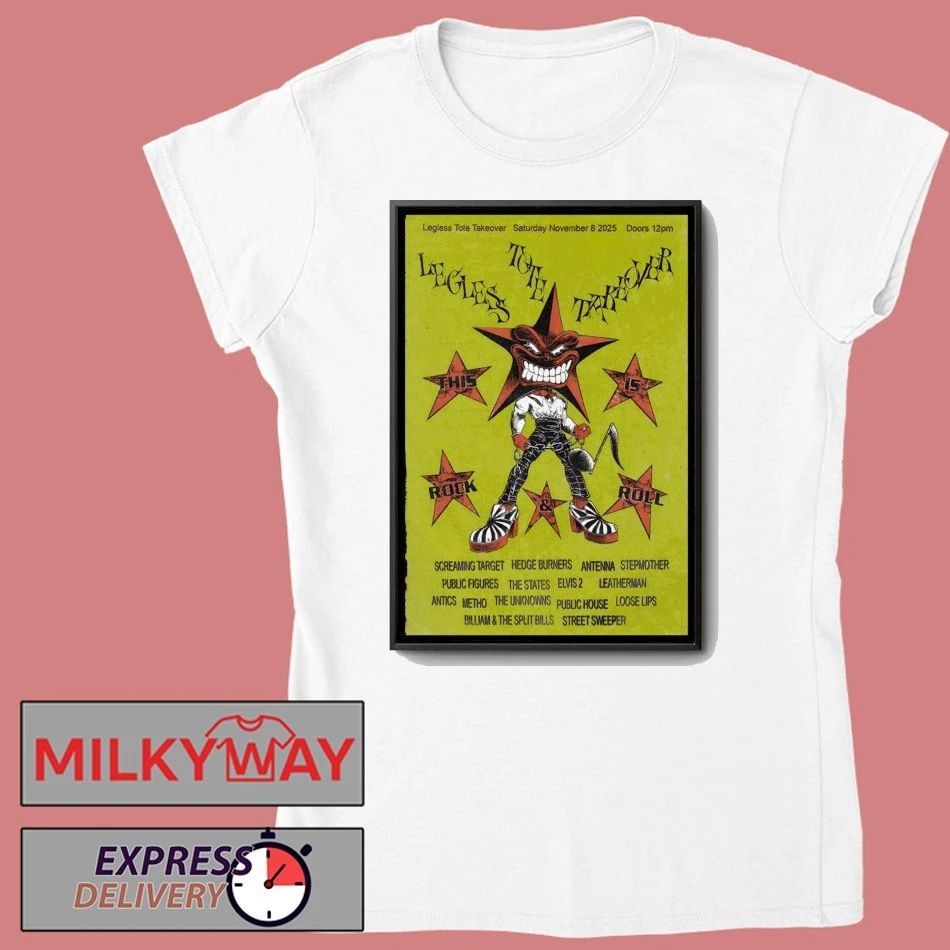 Legless Records Collingwood VIC, November 8 2025 Poster shirt