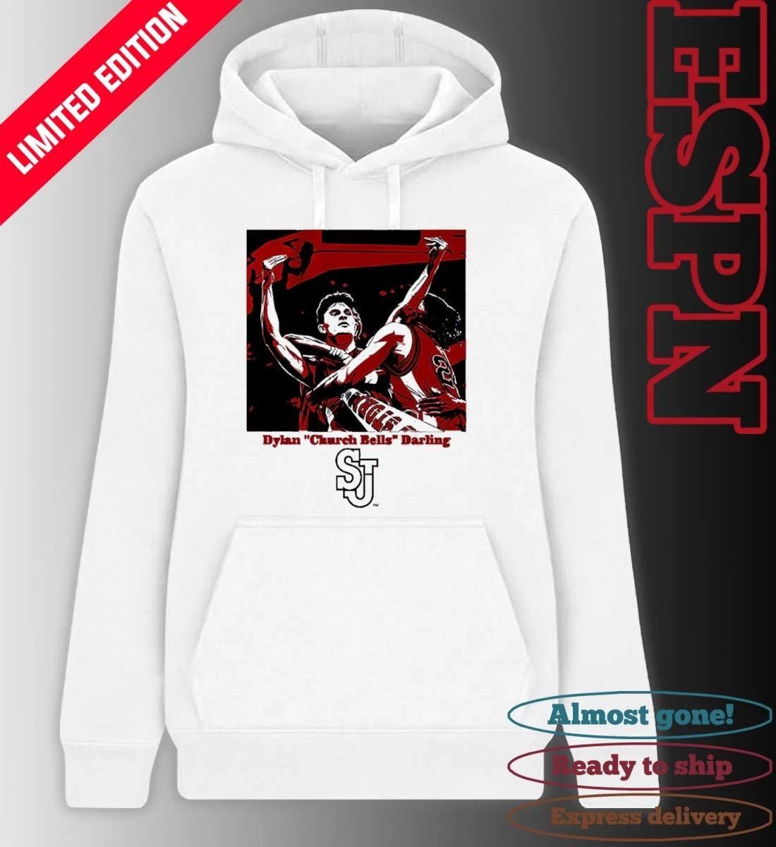 St. John’s Men’s Basketball Dylan Church Bells Darling Shirt