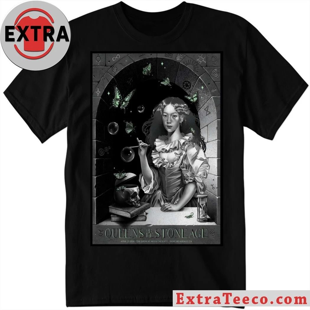 QOTSA Rancho Mirage CA On Apr 25 2026 Poster Shirt