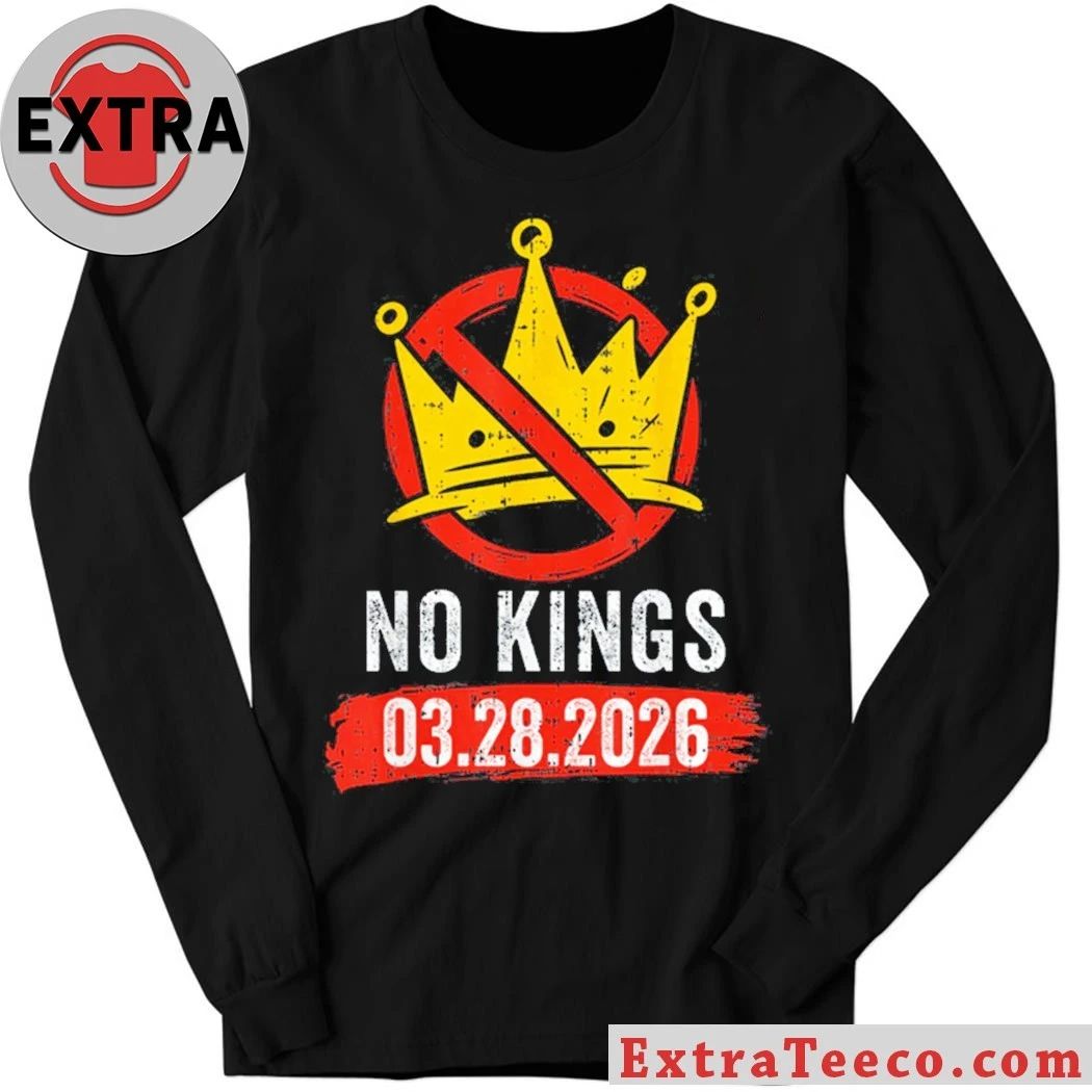 No Kings 03.28.2026 Patriotic Protest Shirt