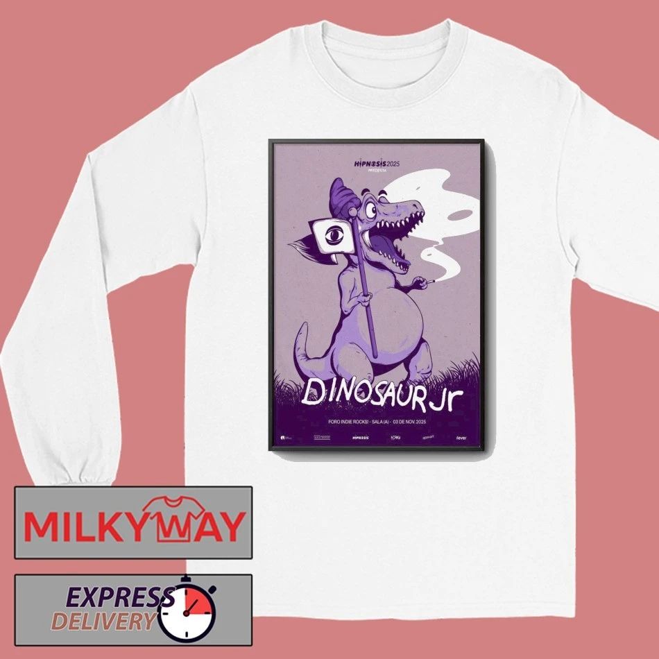 Dinosaur Jr. Mexico City Mexico On Nov 3 2025 Event Poster shirt