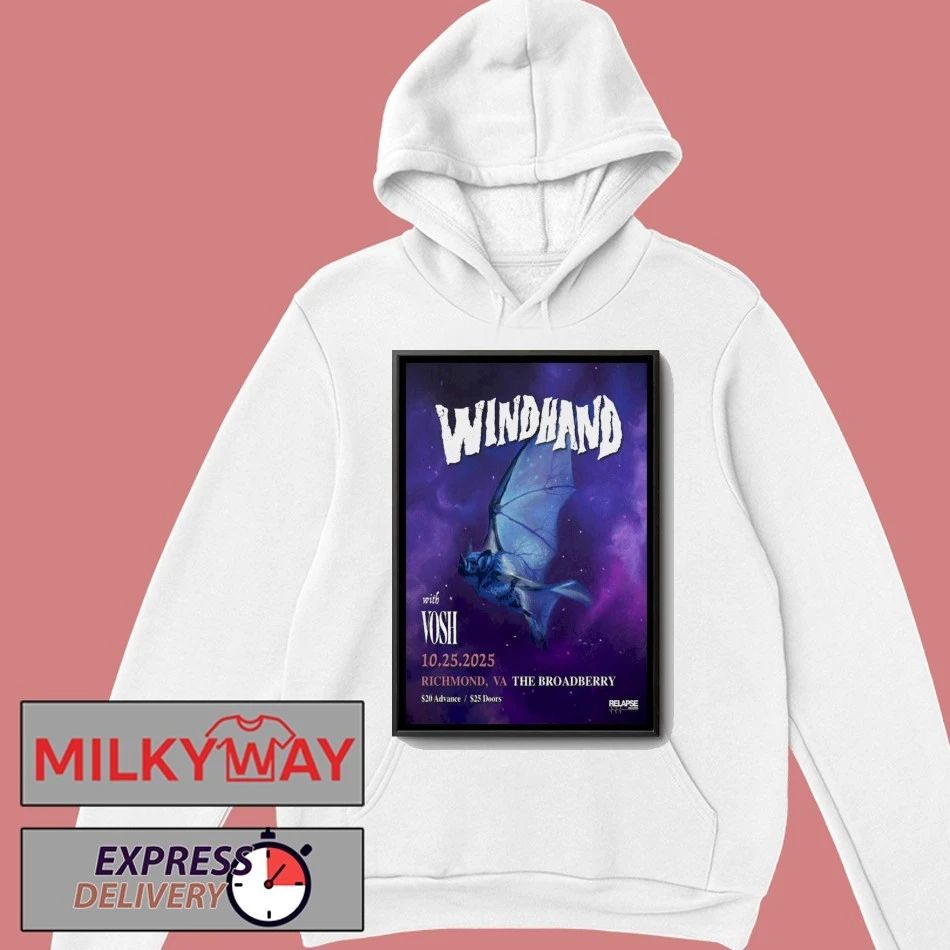 Windhand Oct 25 2025 The Broadberry Richmond VA Poster shirt