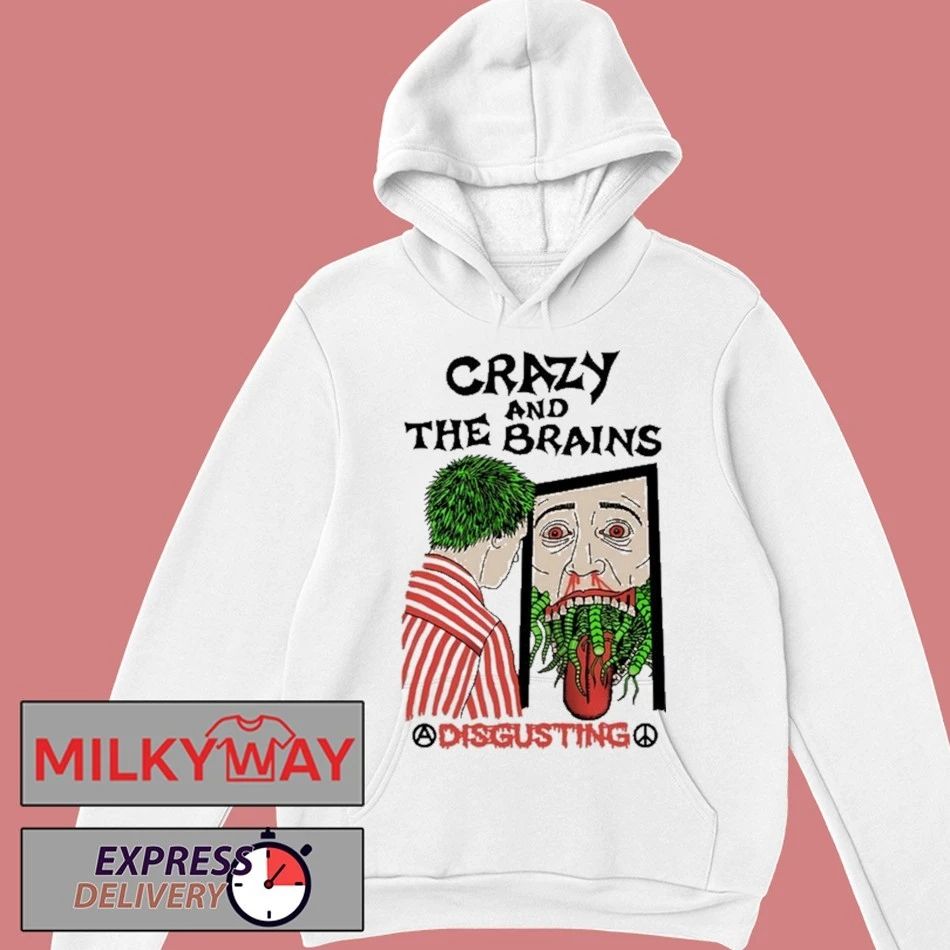 Crazy and The Brains X Death Traitors Disgusting shirt