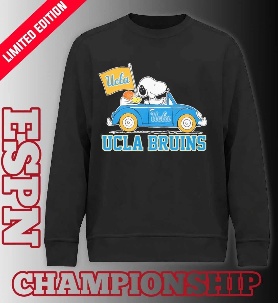 The Peanuts X Ucla Bruins Women’s Basketball Driving Car Shirt