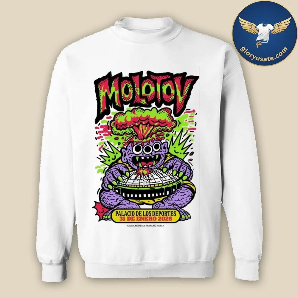 Molotov Palacio De Los Deportes January 31 2026 Concert Poster Shirt