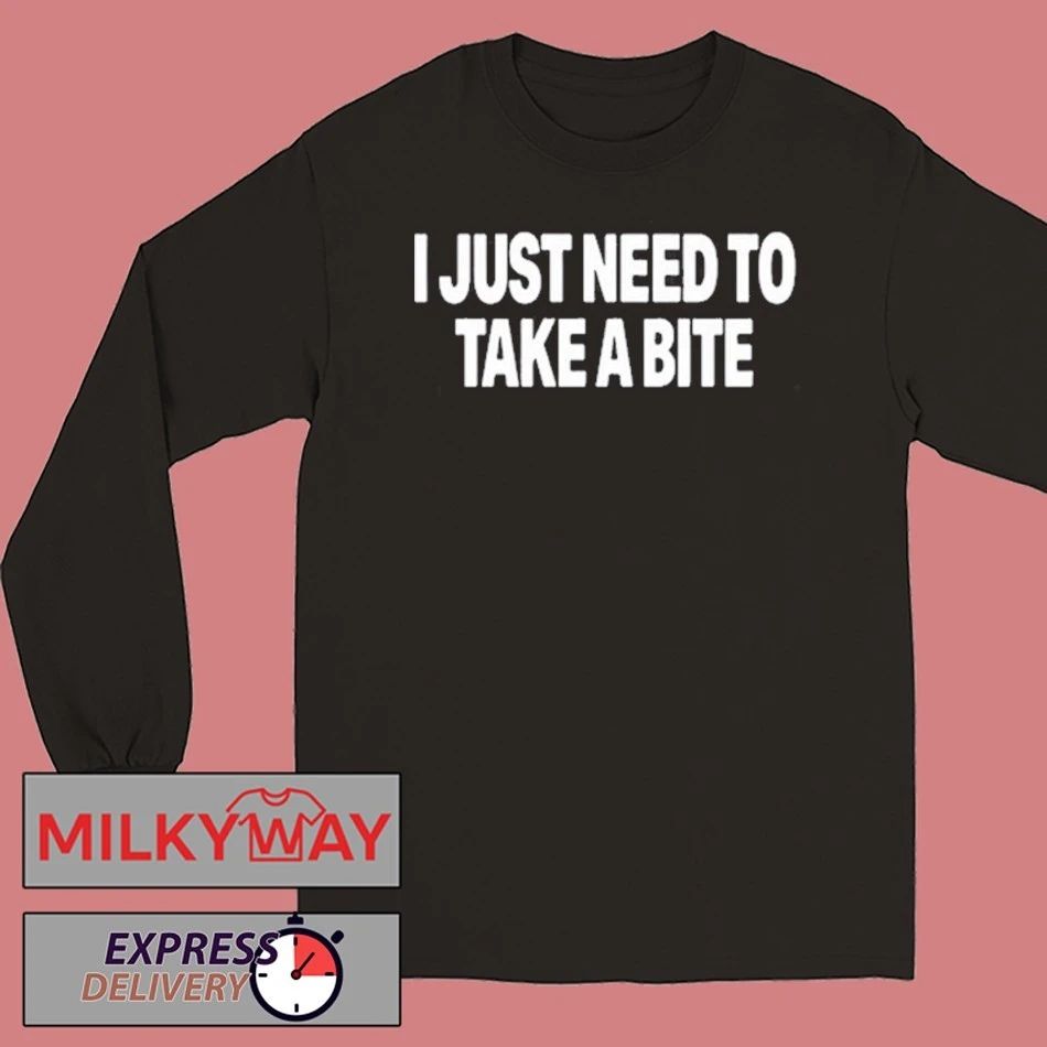 2026 TAKE A BITE CHERRY RED T-SHIRT