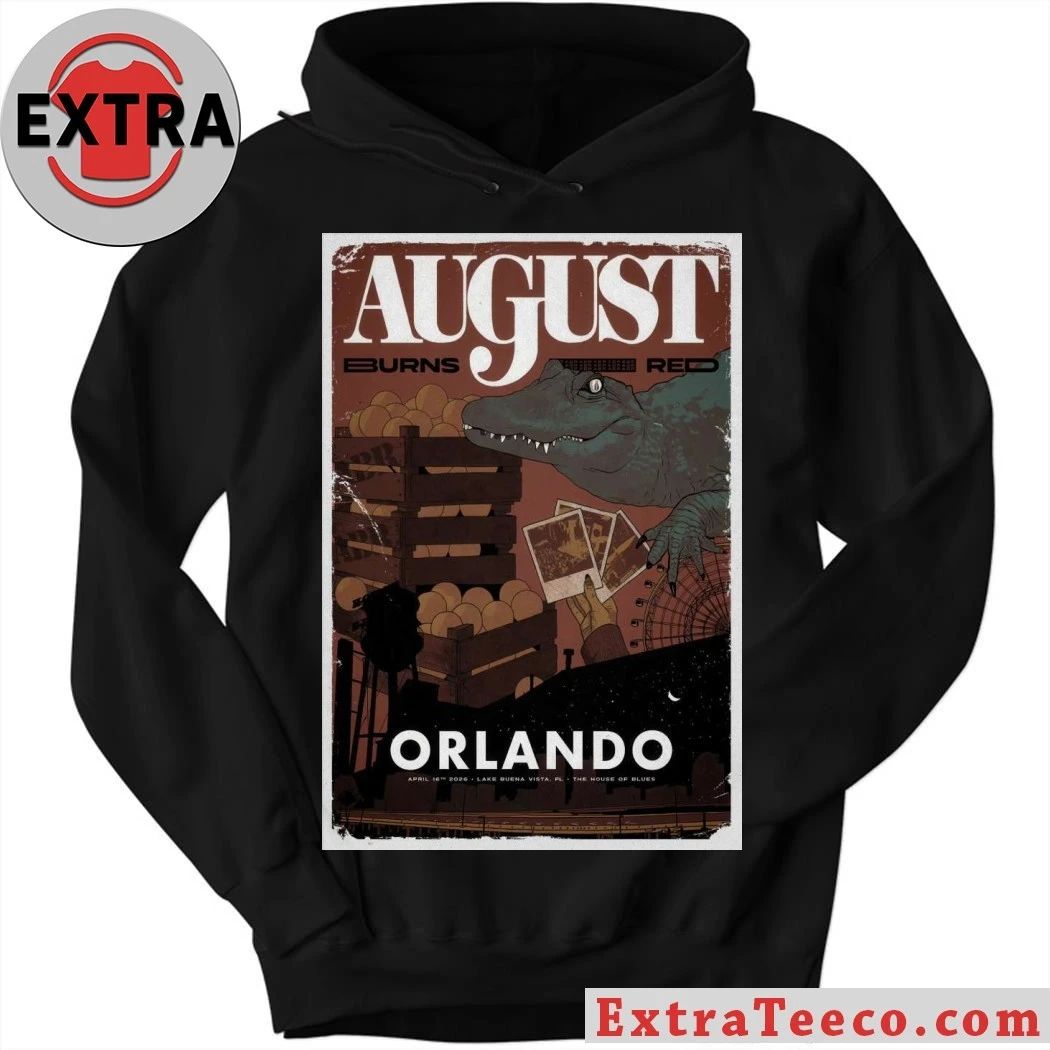 August Burns Red House of Blues Orlando, FL 4.16.2026 Poster Shirt