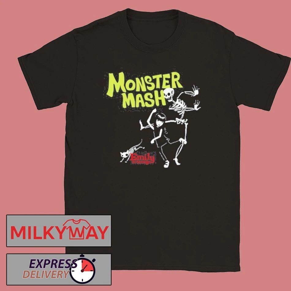 Emily The Strange Green Monster Mash T-Shirt