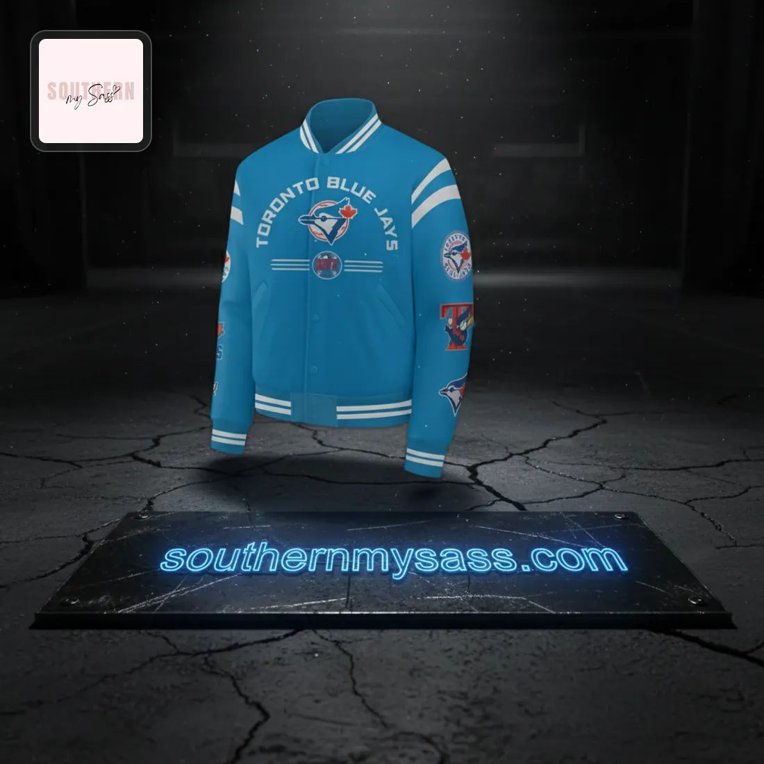 Toronto Blue Jays 50th Anniversary Fan Baseball Jacket