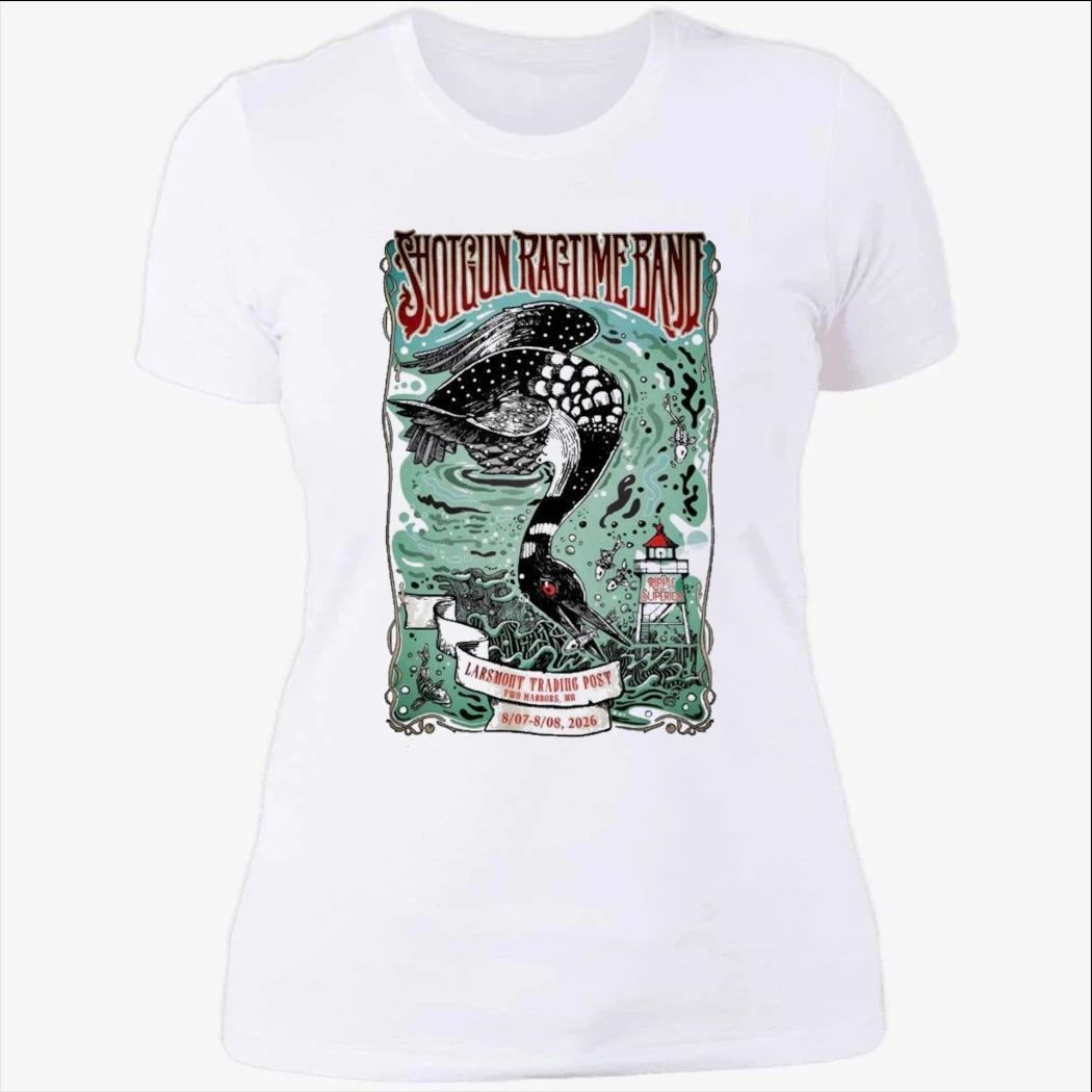 Shotgun Ragtime Band Aug 7-8 2026 Larsmont Trading Post In Two Harbors MN Shirt