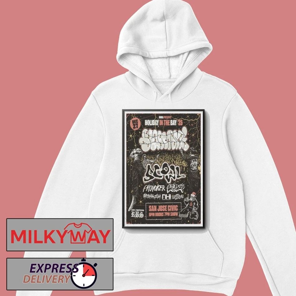 Sunami December 27 2025 In San Jose CA Poster shirt