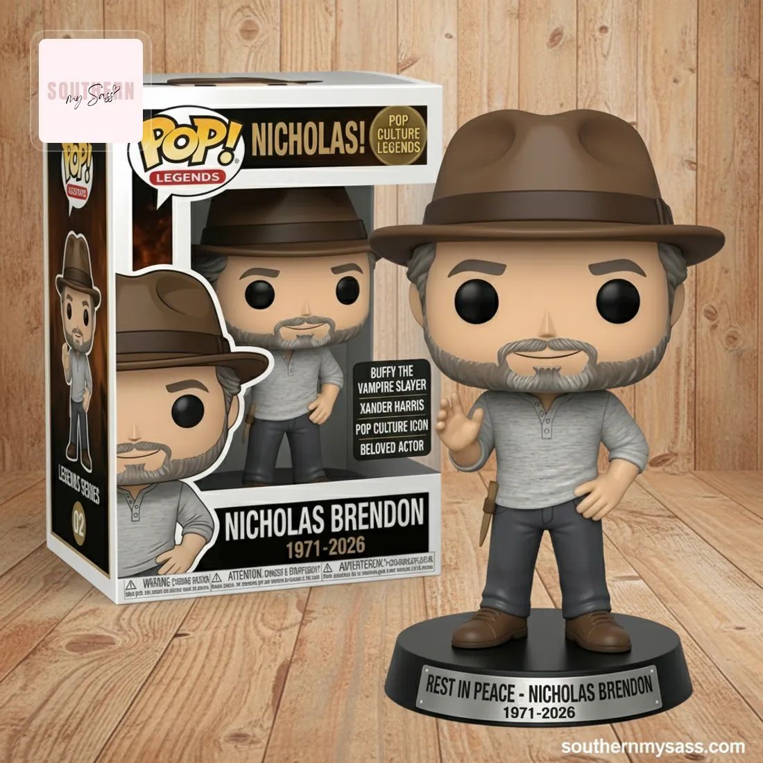 Nicholas Brendon Rest In Peace 1971-2026 Pop Figure Doll