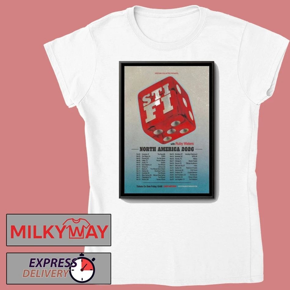 Sticky Fingers Fall Tour 2026 Poster shirt