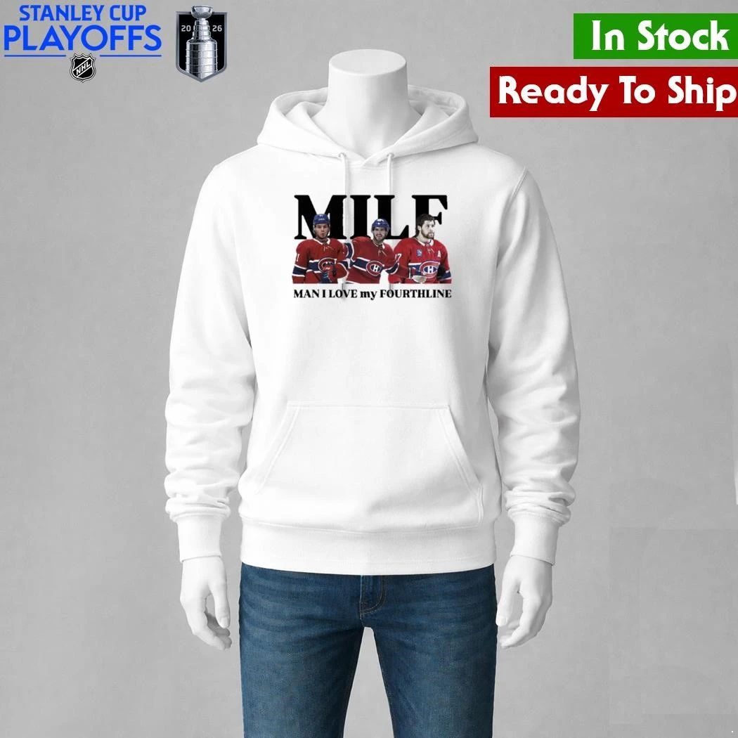 Milf Man I Love My Fourthline Montreal Canadiens Shirt