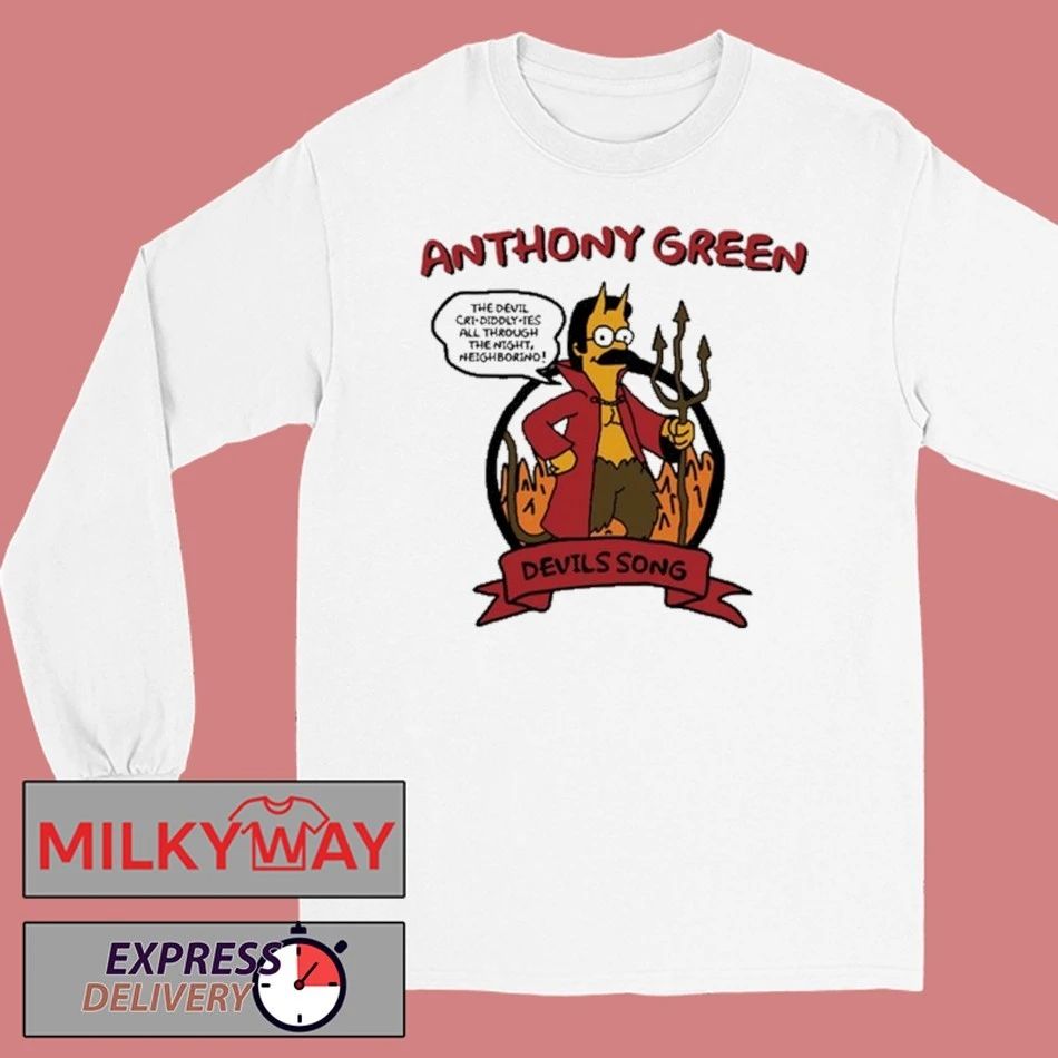 Halloween 2025 Anthony Green Devils Song shirt