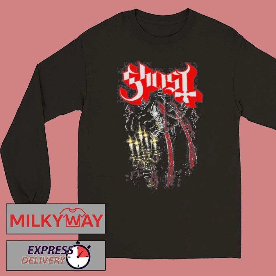 Ghost Haunted Candelabra Shirt