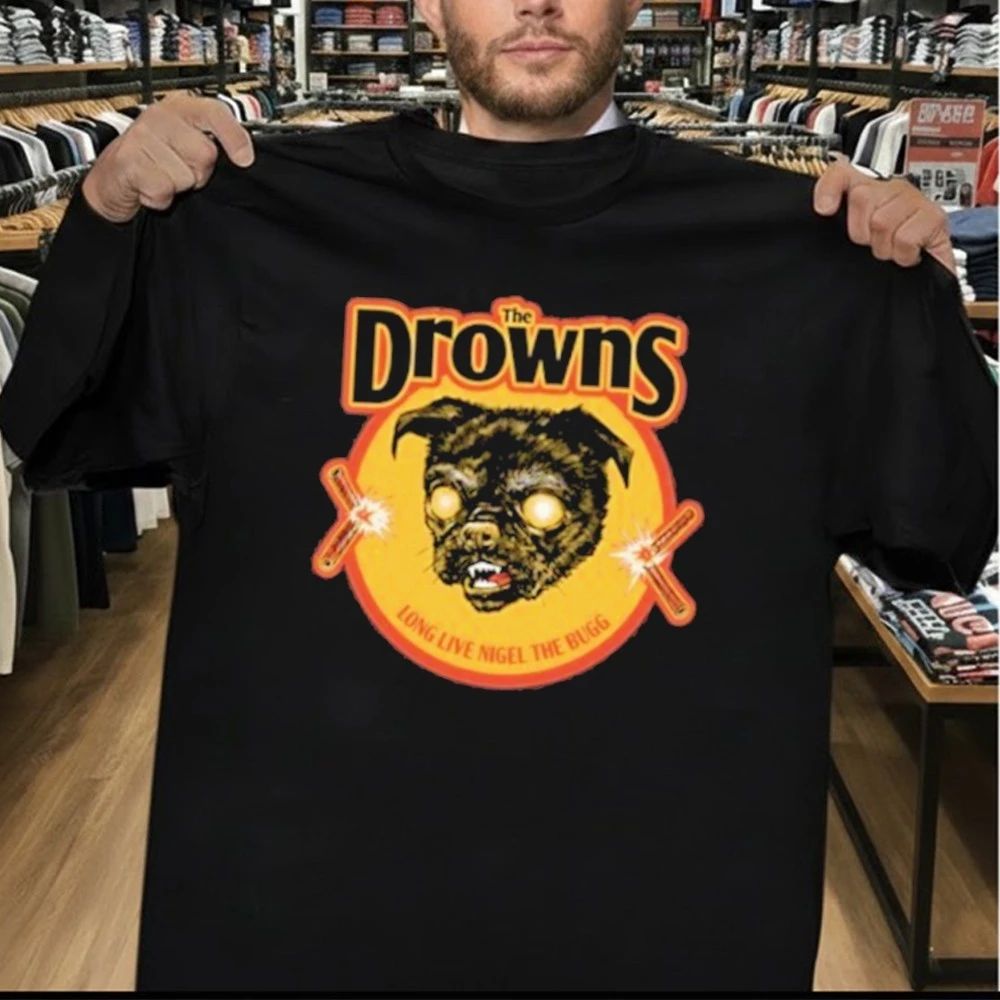 The Drowns Nigel Black T-Shirt
