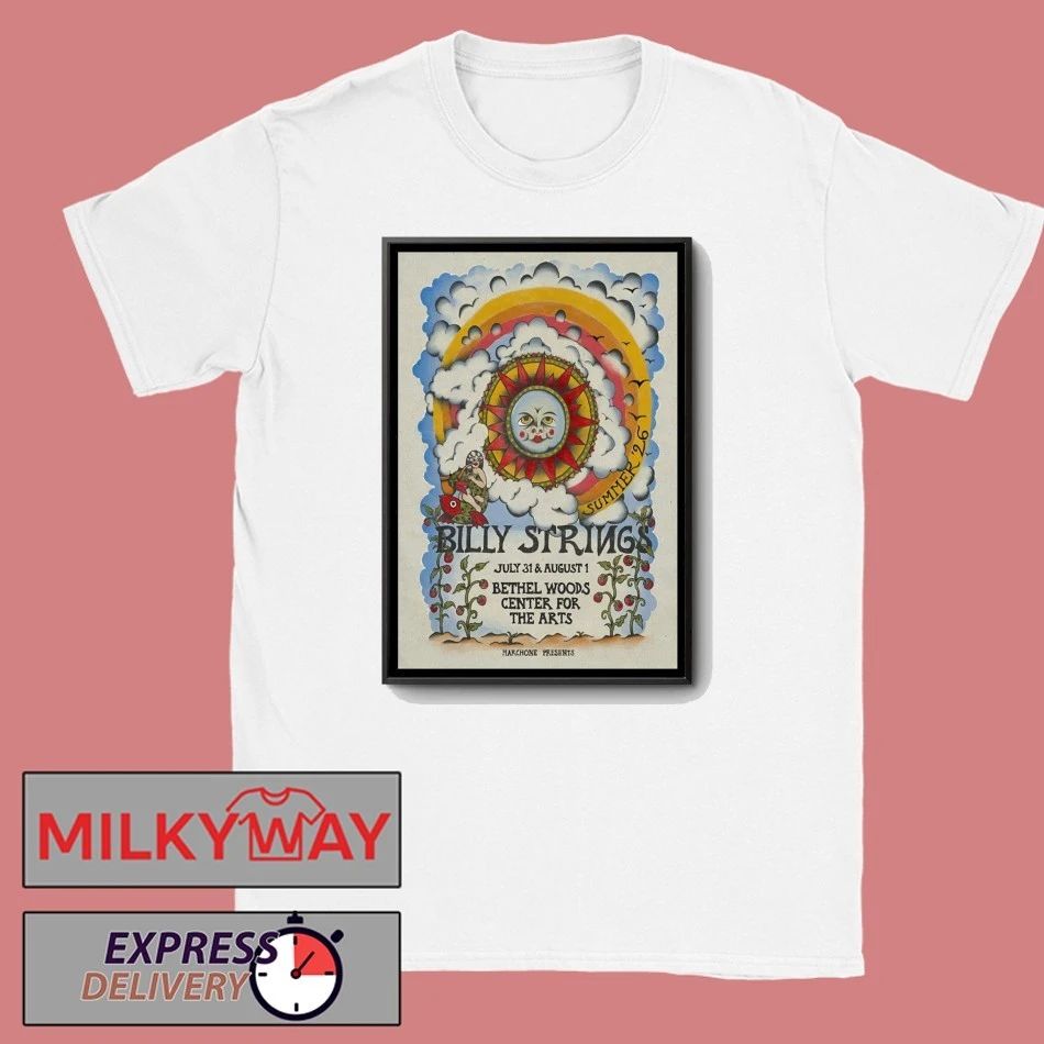 Billy Strings Tour Bethel NY On Jul 31-Aug 1 2026 Poster shirt