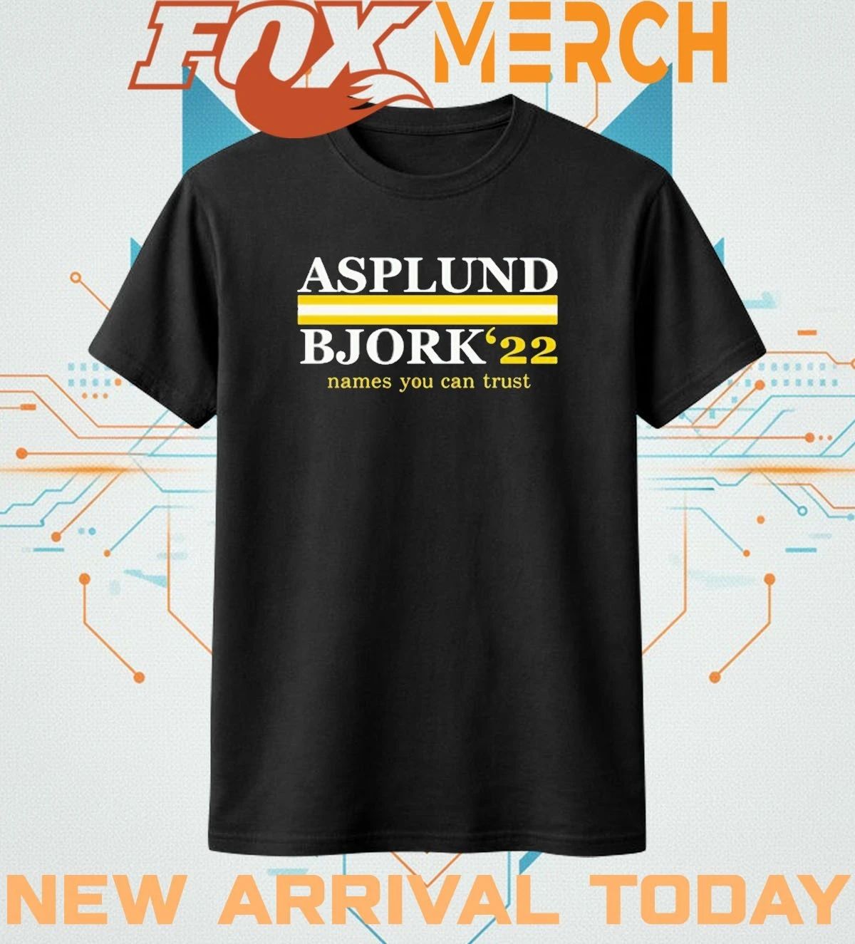 Asplund bjork 22 names you can trust t-shirt