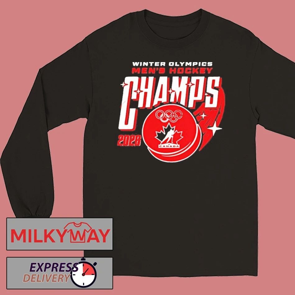 Winter Olympics Men’s Hockey Canada Hockey Olympic Champions 2026 Shirt