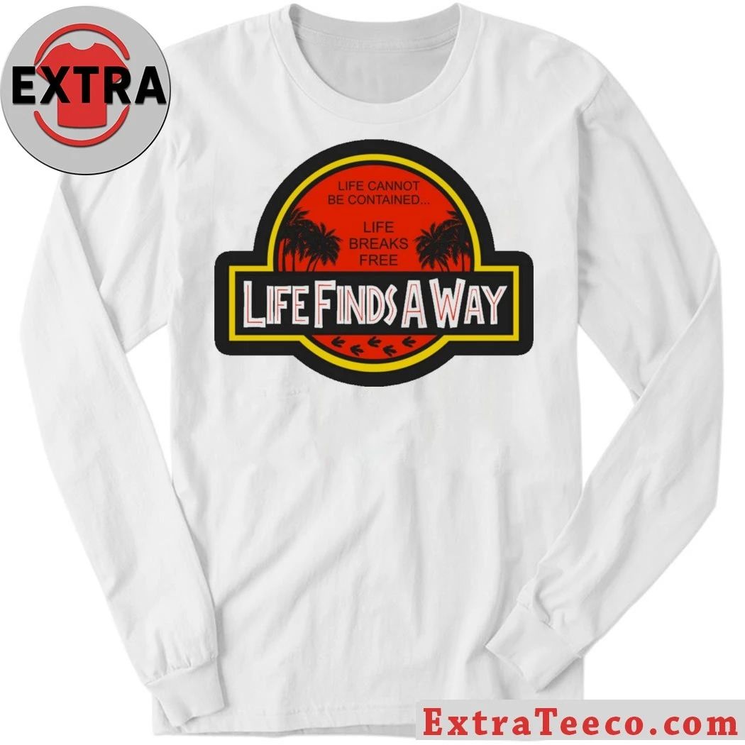 Life Finds A Way Logo T-shirt