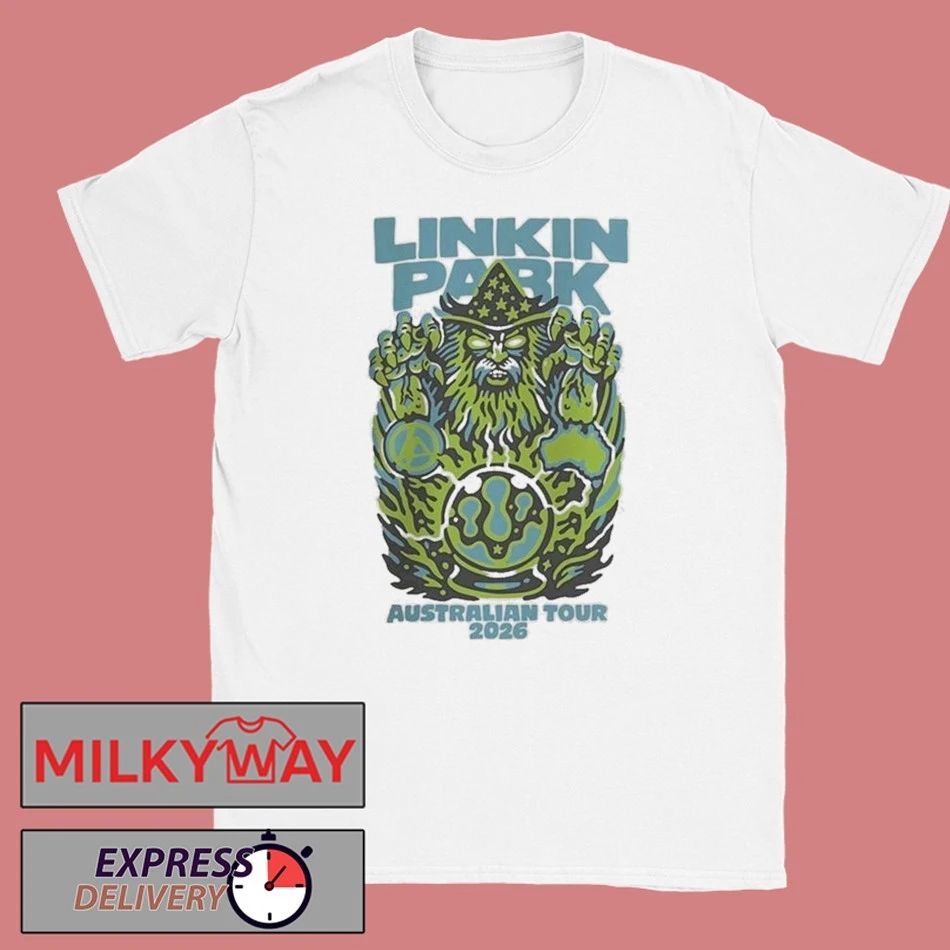 Linkin Park Sindy AUS NZ Wizard Australia From Zero Tour 2026 Merchandise shirt