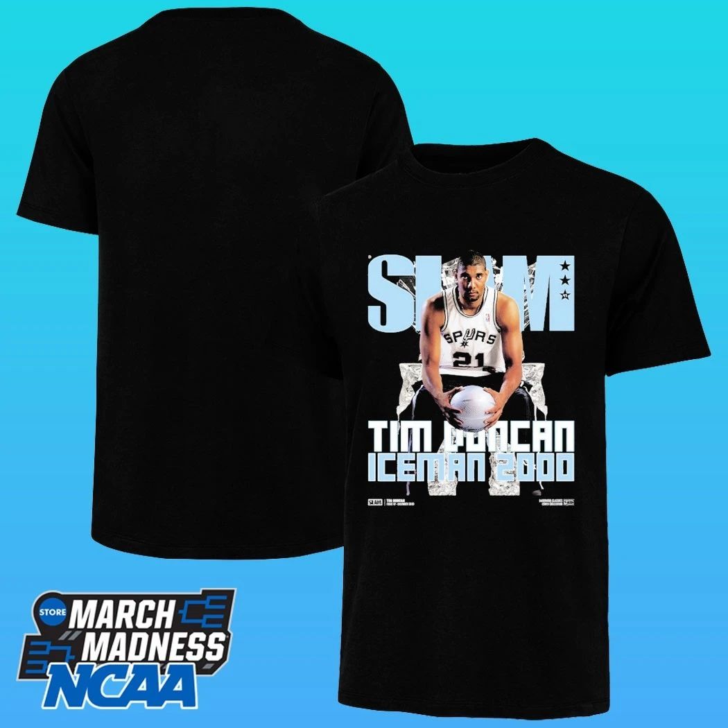 Slam Tim Duncan Iceman 2000 Shirt