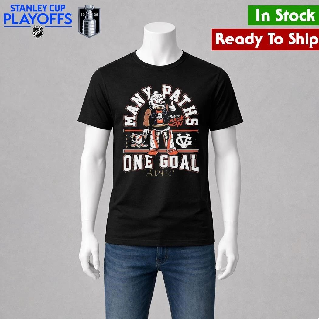 Anaheim Ducks Many Paths One Goal ADHC Shirt