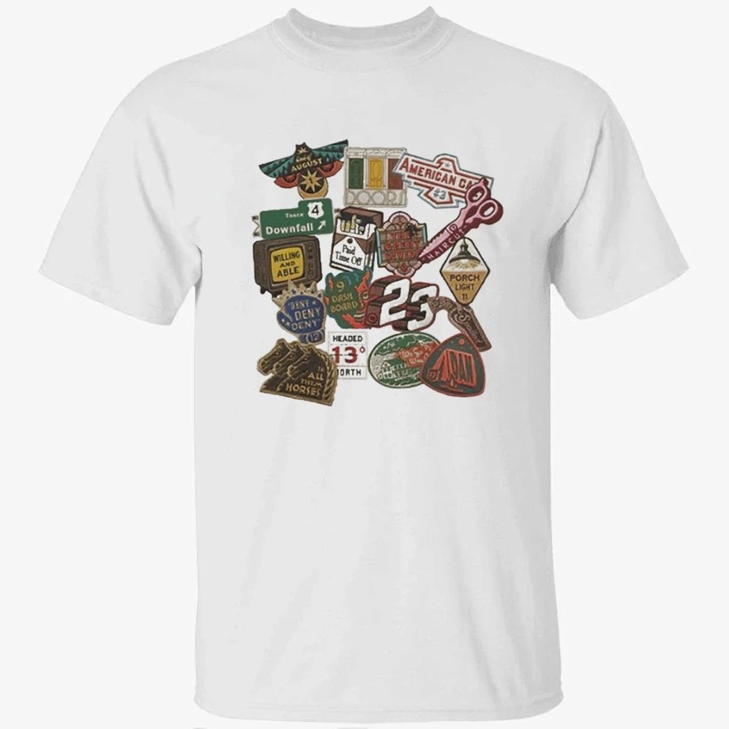 Noah Kahan Merch Tracklist Shirt